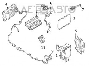 Computer de navigație Ford Escape MK4 20-22