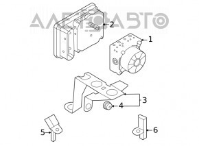 ABS ABS Ford Escape MK4 20