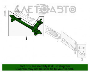 Рейка рулевая Ford Escape MK4 20-23 1.5 2.0