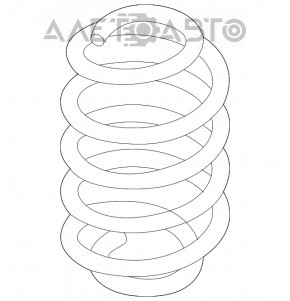 Arcul elicoidal spate stânga Ford Escape MK4 20- 1.5T, 2.0T FWD