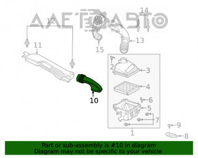 Conductă de aer către filtrul de aer pentru Ford Escape MK4 20-22 1.5T, 2.0T