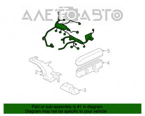 Cablu de motor Mitsubishi Galant 04-12