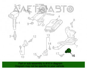 Senzor de detonare Mazda CX-9 16- 2.5T