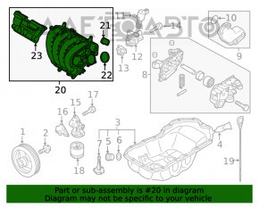 Colector de admisie Mazda 6 13-21 2.5