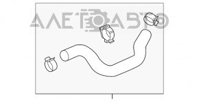 Racordul de răcire superior Mazda 6 13-21