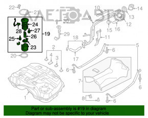 Pompă de combustibil Mazda CX-9 16-