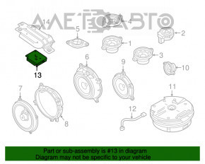 Amplificator Mazda CX-9 16- BOSE