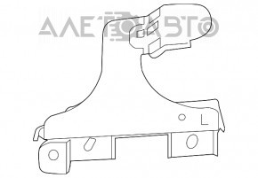 Кронштейн датчика слепых зон BSM левый Mazda CX-9 16-