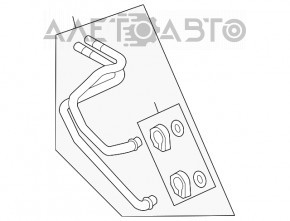 Tubul de racire al sistemului Audi Q7 16- 3.0T din plastic