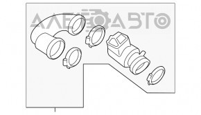 Conducta de aer de la filtru pentru Audi Q7 16- 3.0T