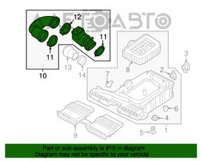 Conducta de aer de la filtru pentru Audi Q7 16- 3.0T