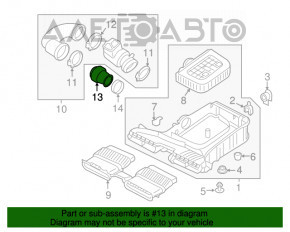 Tubul de aer Audi Q7 16- 3.0T nou original