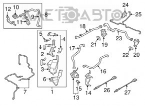 Sonda lambda dreapta prima Audi Q7 16- 3.0T