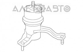 Подушка двигателя правая Toyota Camry v40 3.5 новый OEM оригинал