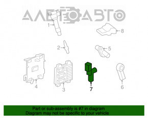 Senzor arbore cu came Cadillac CTS 14-15 3.6 LFX nou original OEM