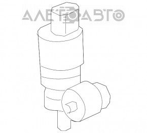 Spălator motor Buick Encore 13-19 nou original OEM