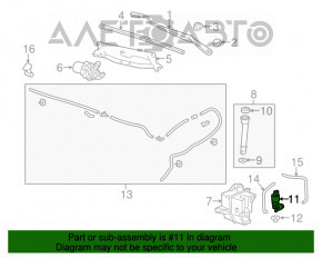 Мотор омывателя Buick Encore 13-19