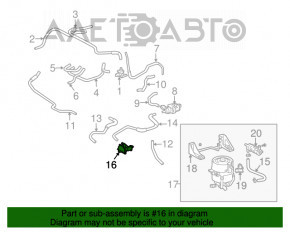 Supapa sistemului de răcire Toyota Prius 2004-2009, nou, original OEM