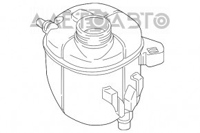 Rezervor de expansiune a lichidului de racire mic pentru BMW 7 G11 G12 16-22 B58 fără capac