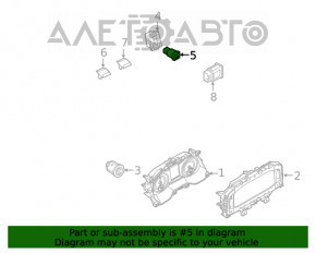 Кнопка аварийки VW Jetta 19-