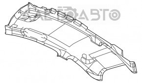 Обшивка потолка Fiat 500 12-19