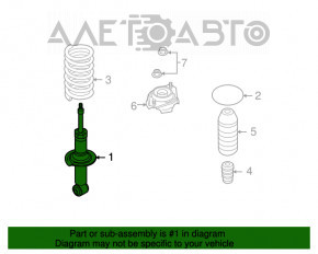 Amortizor spate dreapta Subaru Forester 08-13 SH nou OEM original