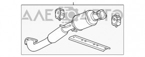 Tubul de admisie cu catalizator pentru Chevrolet Malibu 13-15 hibrid