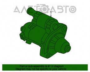 Стартер Honda Accord 13-17 МКПП
