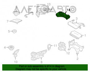 Subwoofer Audi Q7 16-19 Bose