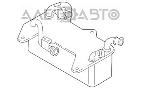 Охладитель масляный АКПП Audi Q7 16- 3.0T