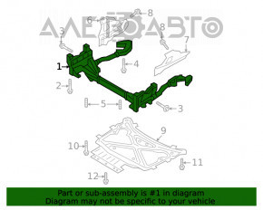 Bara de protecție față Audi Q7 16-