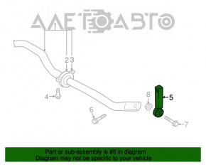 Bara de stabilizare spate stânga Audi Q7 16-