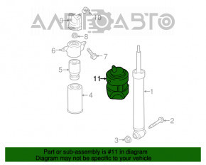 Perne pneumatice spate stânga Audi Q7 16