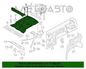 Cutia portbagajului Audi Q7 16-