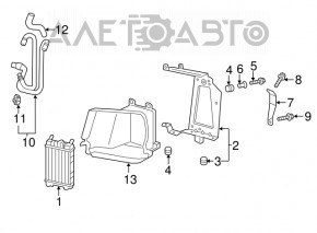 Conducta aer bara fata stanga Audi Q7 16-19 nou original OEM