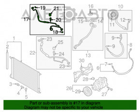 Evaporatorul de aer condiționat Audi Q7 16- 2.0T