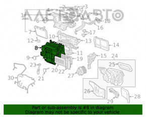 Печка в сборе Audi Q7 16-