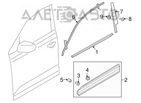 Capac usa fata stanga Audi Q7 16-