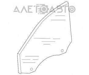 Geam portiera dreapta fata Audi Q7 16 - nou original OEM