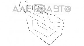 Bara de noroi spate dreapta Audi Q7 16-19 nou OEM original