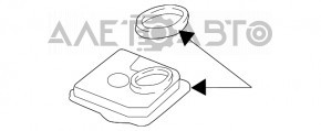 Controlul farului LED Audi Q7 16- nou original OEM