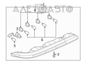 Lumina bara spate stanga Audi Q7 16-