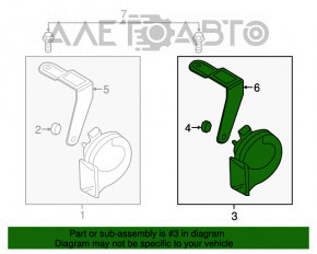 Semnal stanga Audi Q7 16- LOW nou original OEM