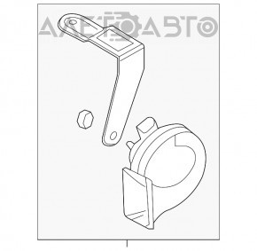 Semnal dreapta Audi Q7 16- HIGH nou original OEM