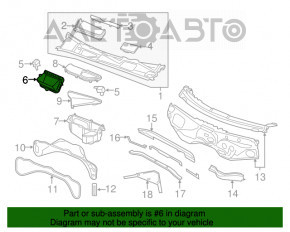 Grila de admisie a aerului pentru Audi Q7 16-