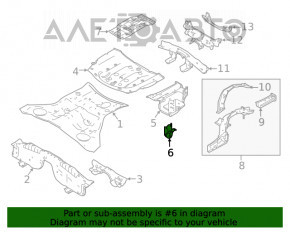 Suport de tractare Infiniti Q50 14-