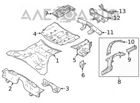 Suport de tractare Infiniti Q50 14-