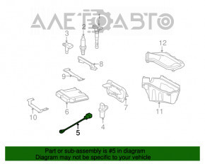 Датчик детонации Audi A6 C7 12-18 2.0