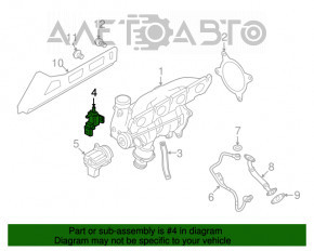 Клапан соленоид на турбине Audi A6 C7 12-18 OEM