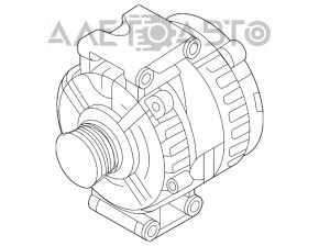 Generator Audi Q5 80A 21- 2.0t nou OEM original